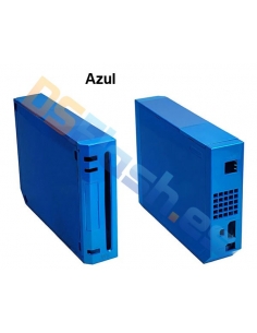 Imagen carcasa Wii Repuesto azul