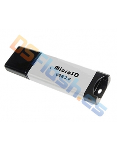 Lector MicroSD de Metal vía USB