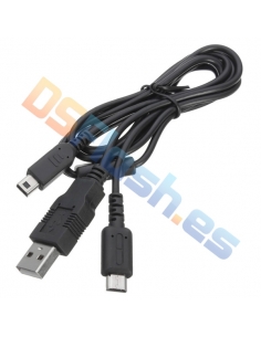 Cable USB Nintendo 2DS de Recarga