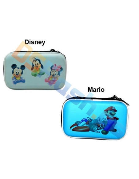 Imagen Pack Protección Nintendo DSi 6 en 1 mario disney